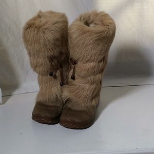 Oscar Fox Fur Ski Apres Boots